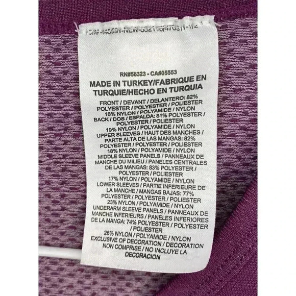 Nike Women’s Medium Dri-Fit Purple Running Shirt Very Good Condition - Picture 6 of 6